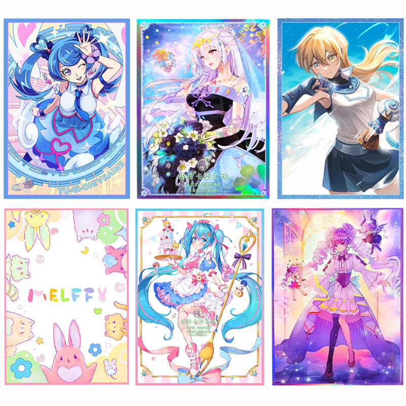 Card Penny Sleeve - 60 pièces/ensemble Yu-Gi-Oh! Celetriche Vaalmonica –