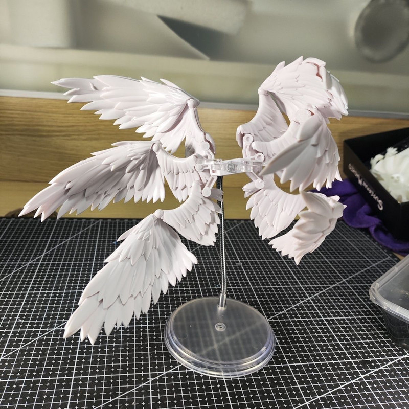 Action Figure Stand - Accessoire de modèle d'ailes d'ange à