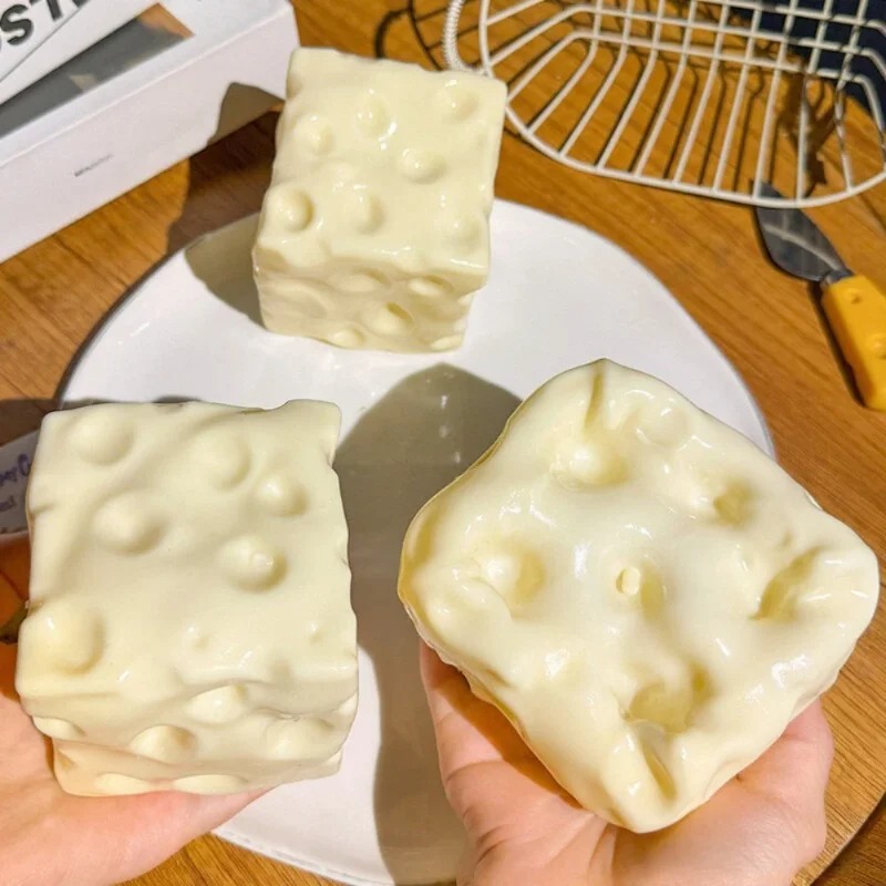 Taba Squishy Cheese Cube, Ball - Fidget Cube Original avis et prix