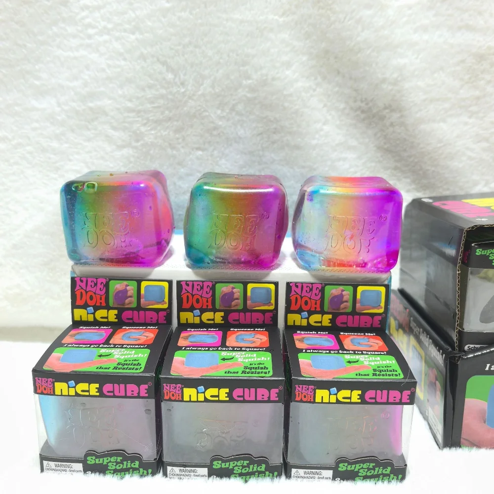 NEEDOH Cube Arc-en-ciel, jouet - Fidget Cube Original avis et prix
